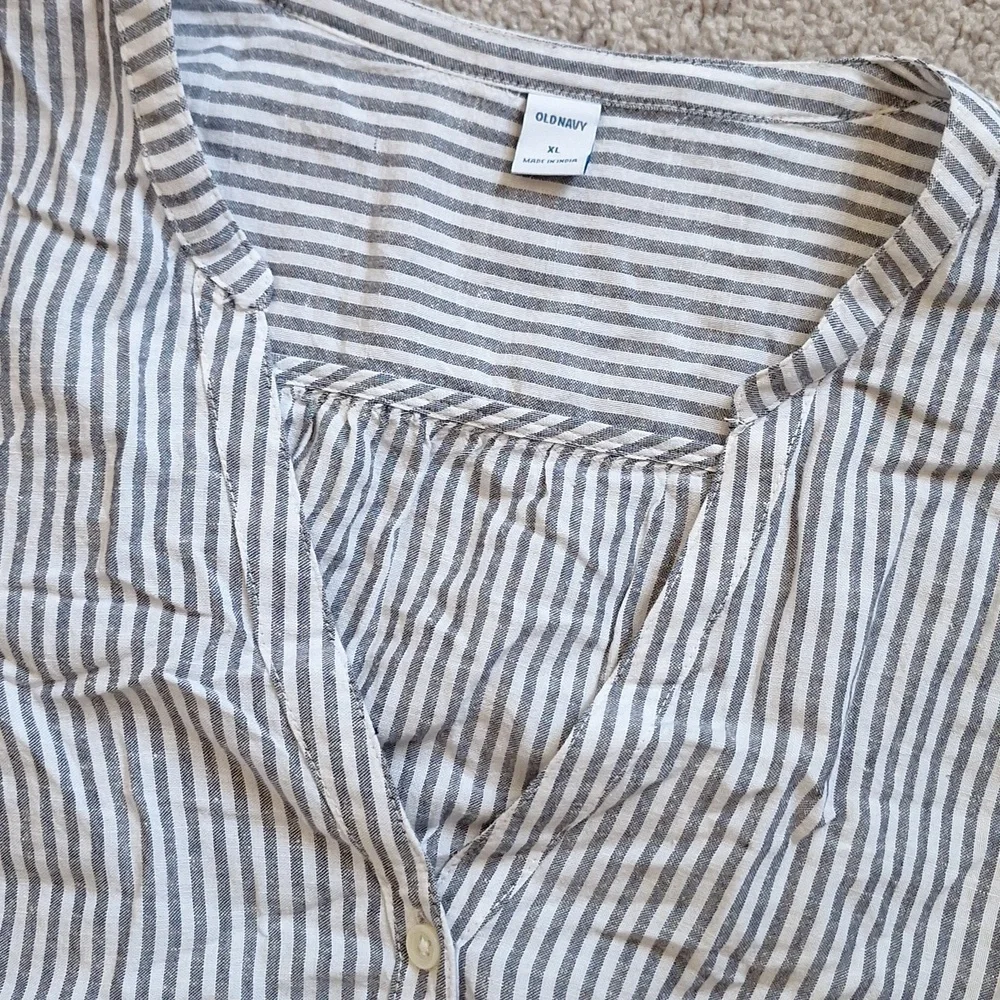 Old Navy Striped and Mustard Dresses - Picture 4 of 7